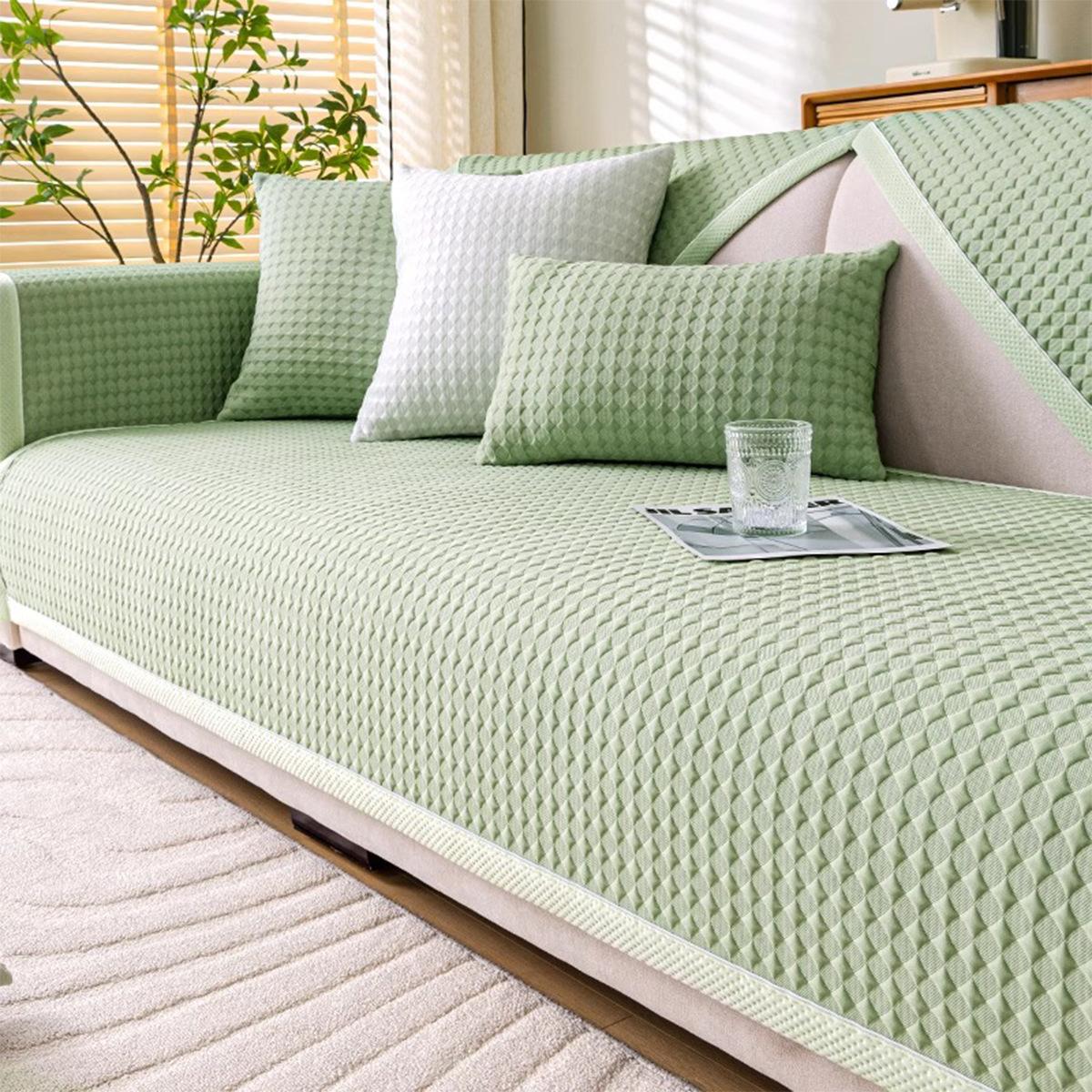 Ice Silk Quilted Sofa Cover for Summer Dogs Pets Kid Anti-Slip Couch Covers Anti-wear Slipcovers Furniture Protector Seat Cover 45X45cm pillowcase
Ice Silk Quilted Sofa Cover for Summer Dogs Pets Kid Anti-Slip Couch Covers Anti-wear Slipcovers Furniture Protector Seat Cover 45X45cm pillowcase