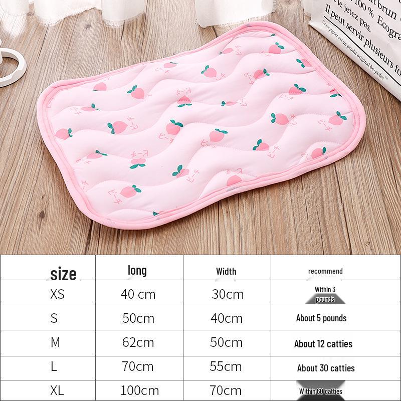 Летний охлаждающий коврик для питомцев из ледяного шелка: Дышащая кровать для кошек и собак для прохладного сна XS
Летний охлаждающий коврик для питомцев из ледяного шелка: Дышащая кровать для кошек и собак для прохладного сна XS