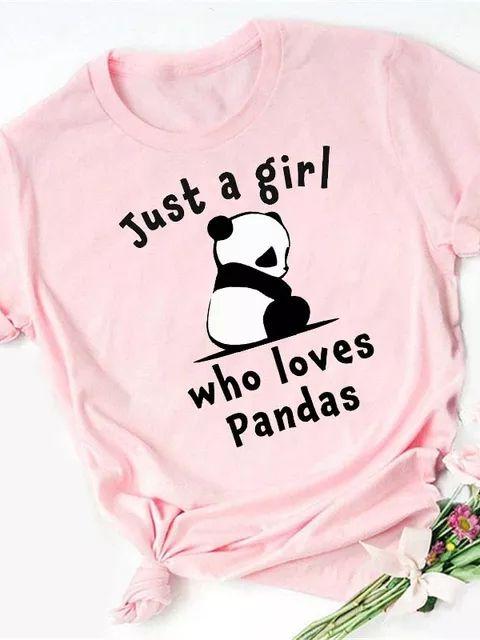 Maycaur Летняя женская футболка Свободные топы Милая панда Сердце Принт Короткий рукав Женская свободная повседневная футболка Женская футболка 4XL
Maycaur Летняя женская футболка Свободные топы Милая панда Сердце Принт Короткий рукав Женская свободная повседневная футболка Женская футболка 4XL