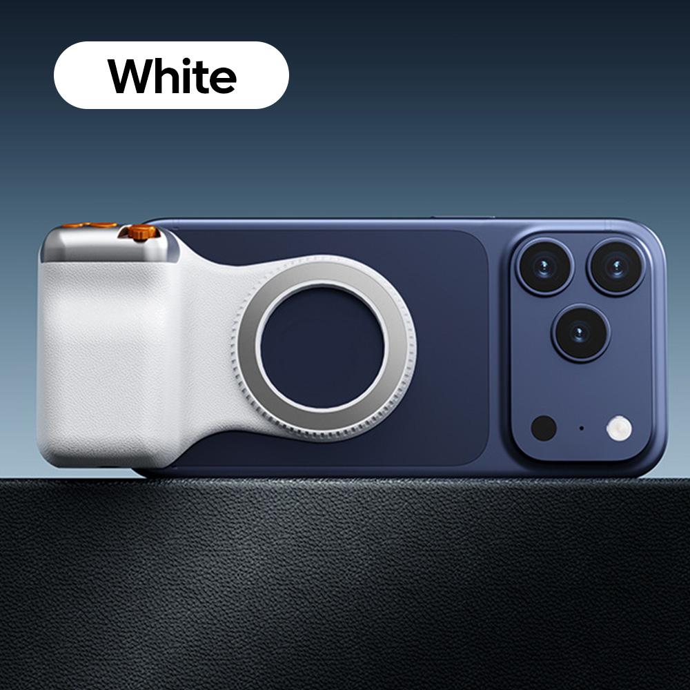Magnetic Phone Camera Shoot Hand Grip Smart Phone Holder Shooting Aid Bluetooth Remote Control Handle For iPhone Android Phone белый
Magnetic Phone Camera Shoot Hand Grip Smart Phone Holder Shooting Aid Bluetooth Remote Control Handle For iPhone Android Phone белый