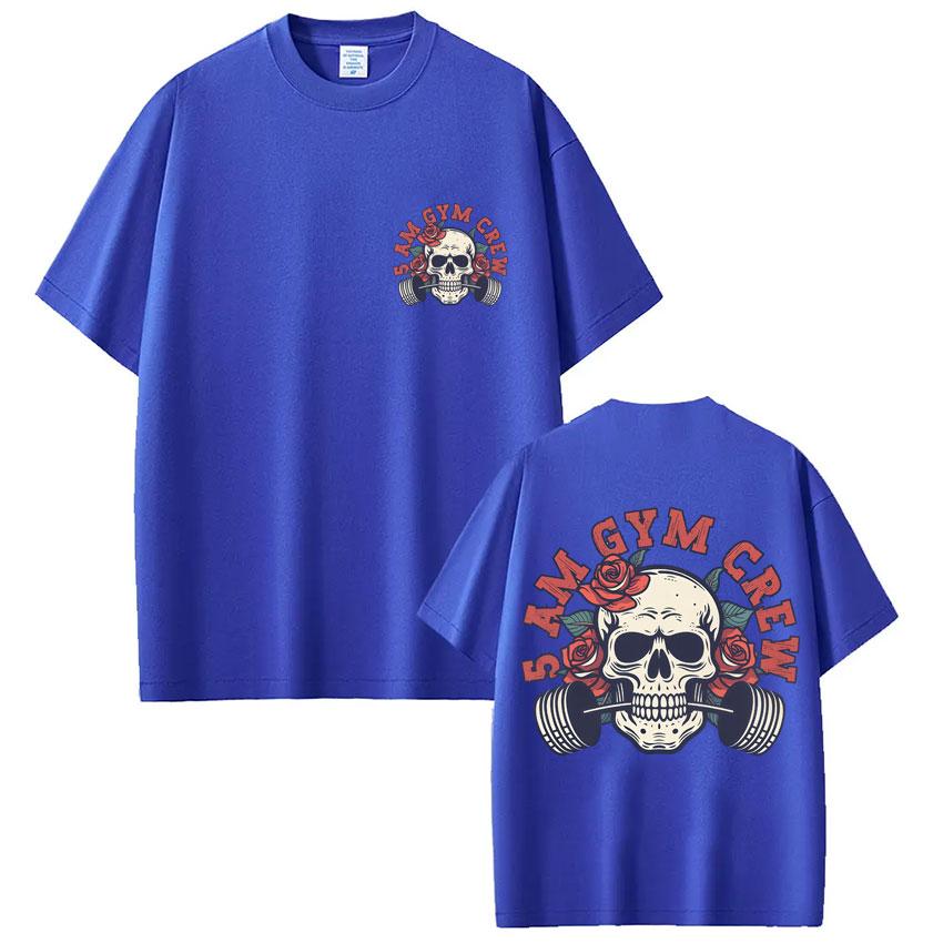Am Gym Crew Skeleton Graphic T Shirt Men Women Fashion Aesthetic Gothic T-shirt Oversized Cotton Casual T-shirts 3XL
Am Gym Crew Skeleton Graphic T Shirt Men Women Fashion Aesthetic Gothic T-shirt Oversized Cotton Casual T-shirts 3XL