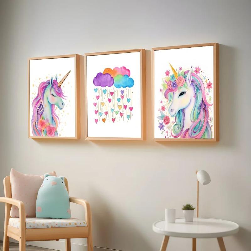 Unicorn Wall Art Girls Room Decor Unicorn Gold Glitter Canvas Painting Cloud Rainbow Prints Picture 20x30cm no frame
Unicorn Wall Art Girls Room Decor Unicorn Gold Glitter Canvas Painting Cloud Rainbow Prints Picture 20x30cm no frame