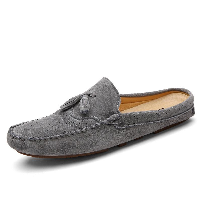 39-44 Summer new men s half tray casual fashion foot cover one pedal lazy shoes 2808 38
39-44 Summer new men s half tray casual fashion foot cover one pedal lazy shoes 2808 38