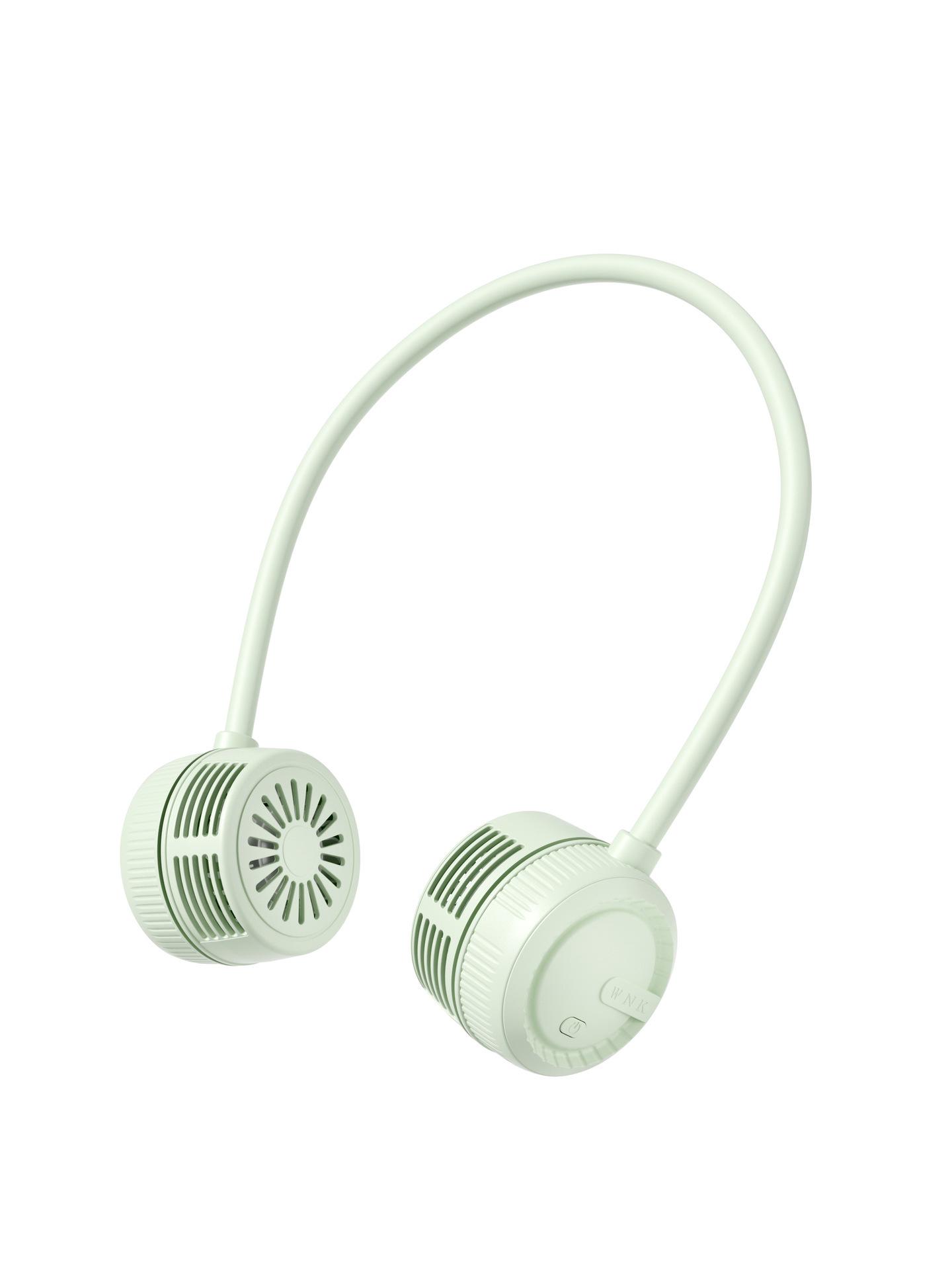 Portable Neck & Waist Hanging Bladeless Fan, USB Rechargeable, Silent Summer Mini Fan 40 mm світло-зелений колір
Portable Neck & Waist Hanging Bladeless Fan, USB Rechargeable, Silent Summer Mini Fan 40 mm світло-зелений колір