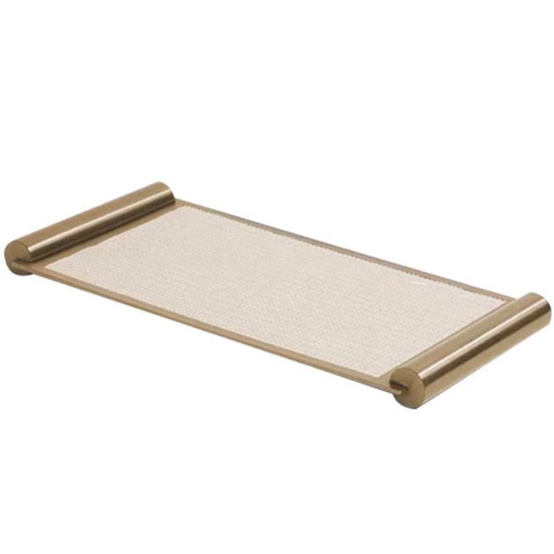 Luxury Tray Modern Centerpiece Trays Pretty Plate Metal Table Decoration Trays Decorative Plates Aesthetic Home Decorations 32.5X16.5X2.5CM
Luxury Tray Modern Centerpiece Trays Pretty Plate Metal Table Decoration Trays Decorative Plates Aesthetic Home Decorations 32.5X16.5X2.5CM