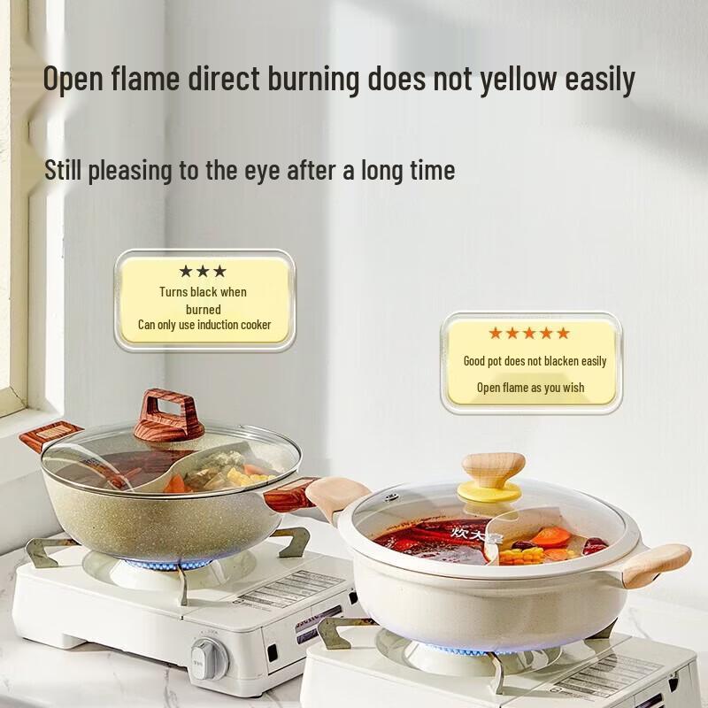 COOKER KING 30cm Non-stick Mandarin Duck Hot Pot
COOKER KING 30cm Non-stick Mandarin Duck Hot Pot