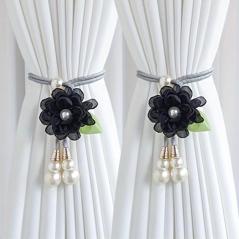 2 шт. Элегантные подхваты для штор - Регулируемые держатели для оконных драпировок с цветочным дизайном, для гостиной, спальни, свадебного, праздничного декора 2PCS чёрный
2 шт. Элегантные подхваты для штор - Регулируемые держатели для оконных драпировок с цветочным дизайном, для гостиной, спальни, свадебного, праздничного декора 2PCS чёрный