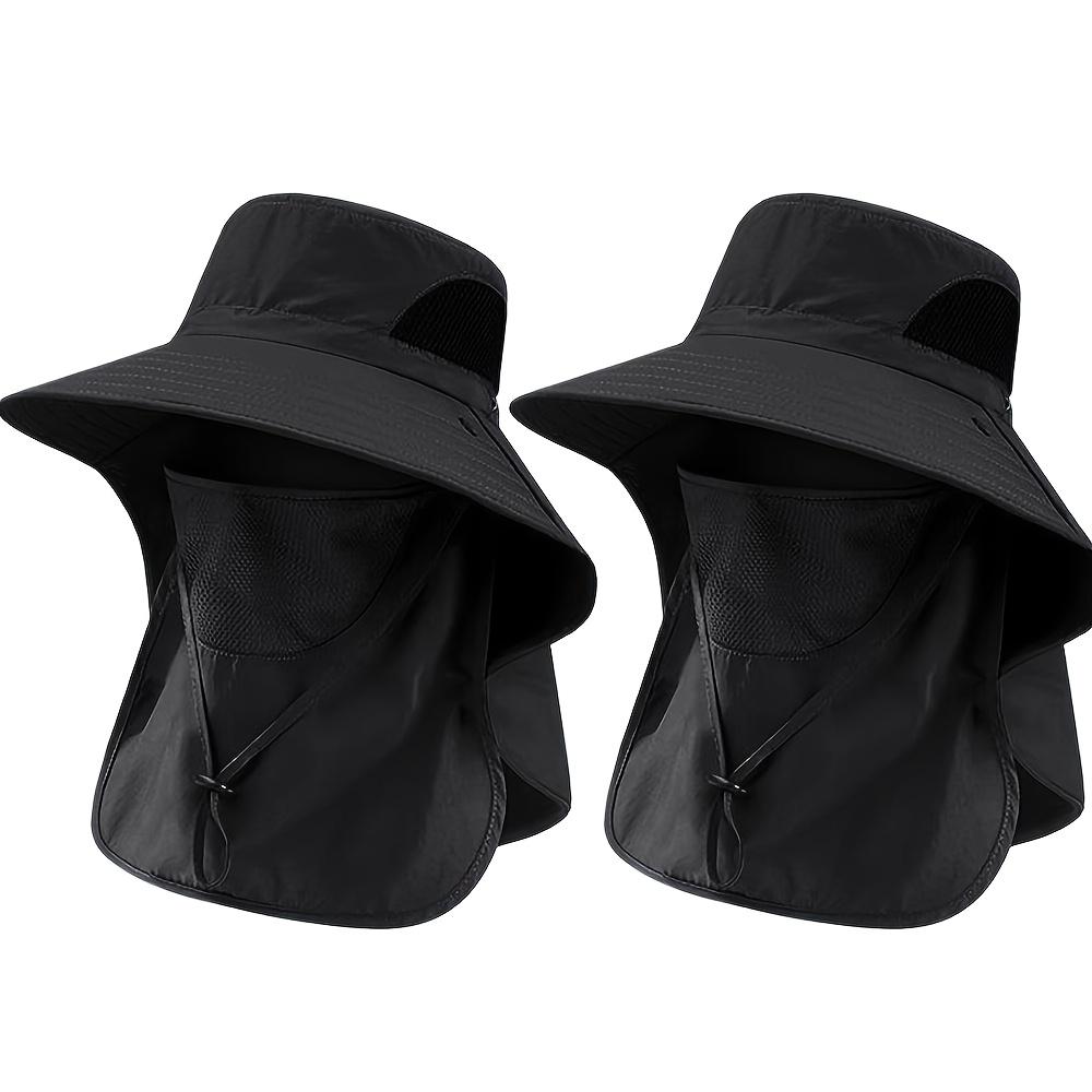 2pcs Outdoor Sun Hat, Men s Neck-quick-drying Bucket Hat, Adjustable Sun Visor, Breathable Mesh, with Detachable Mask, Suitable for Both Men and Women
2pcs Outdoor Sun Hat, Men s Neck-quick-drying Bucket Hat, Adjustable Sun Visor, Breathable Mesh, with Detachable Mask, Suitable for Both Men and Women