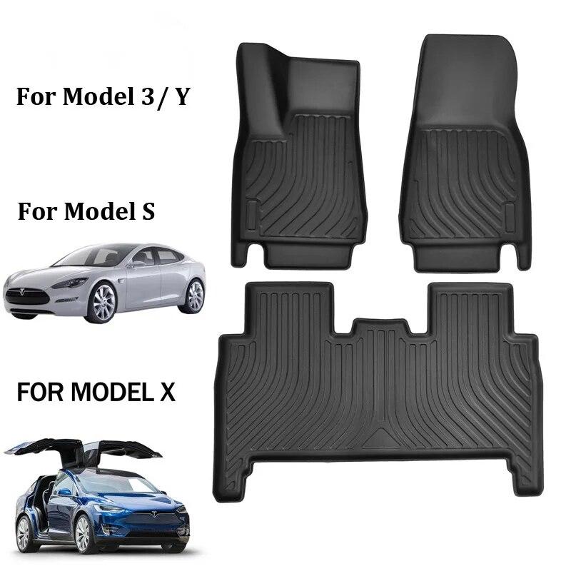 TPE 3D автомобильные коврики для Tesla Model 3 2021 2023 YXS TPR водонепроницаемые полные коврики для ног резиновые ковры интерьерные автоаксессуары
TPE 3D автомобильные коврики для Tesla Model 3 2021 2023 YXS TPR водонепроницаемые полные коврики для ног резиновые ковры интерьерные автоаксессуары