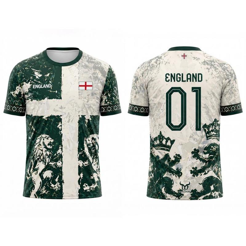 England Style Lion Graphic Print Soccer Jersey Men s Quick-drying And Breathable Short Sleeve Unisex Casual Tops Gift T-shirts 6XL
England Style Lion Graphic Print Soccer Jersey Men s Quick-drying And Breathable Short Sleeve Unisex Casual Tops Gift T-shirts 6XL