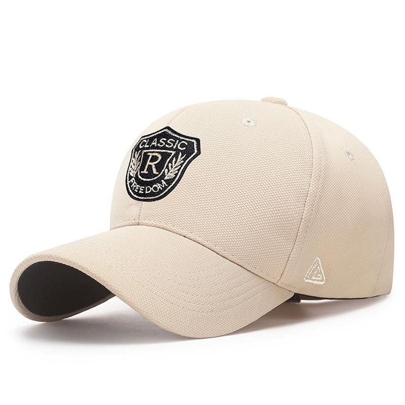 Бейсболка с буквой R из ананасовой ткани, весна-лето, мужская и женская, вышитая кепка светло-бежевый
Бейсболка с буквой R из ананасовой ткани, весна-лето, мужская и женская, вышитая кепка светло-бежевый