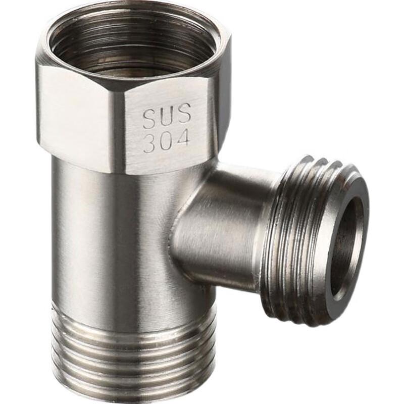 MDNG Stainless Steel 3-Way Water Pipe Connector
MDNG Stainless Steel 3-Way Water Pipe Connector