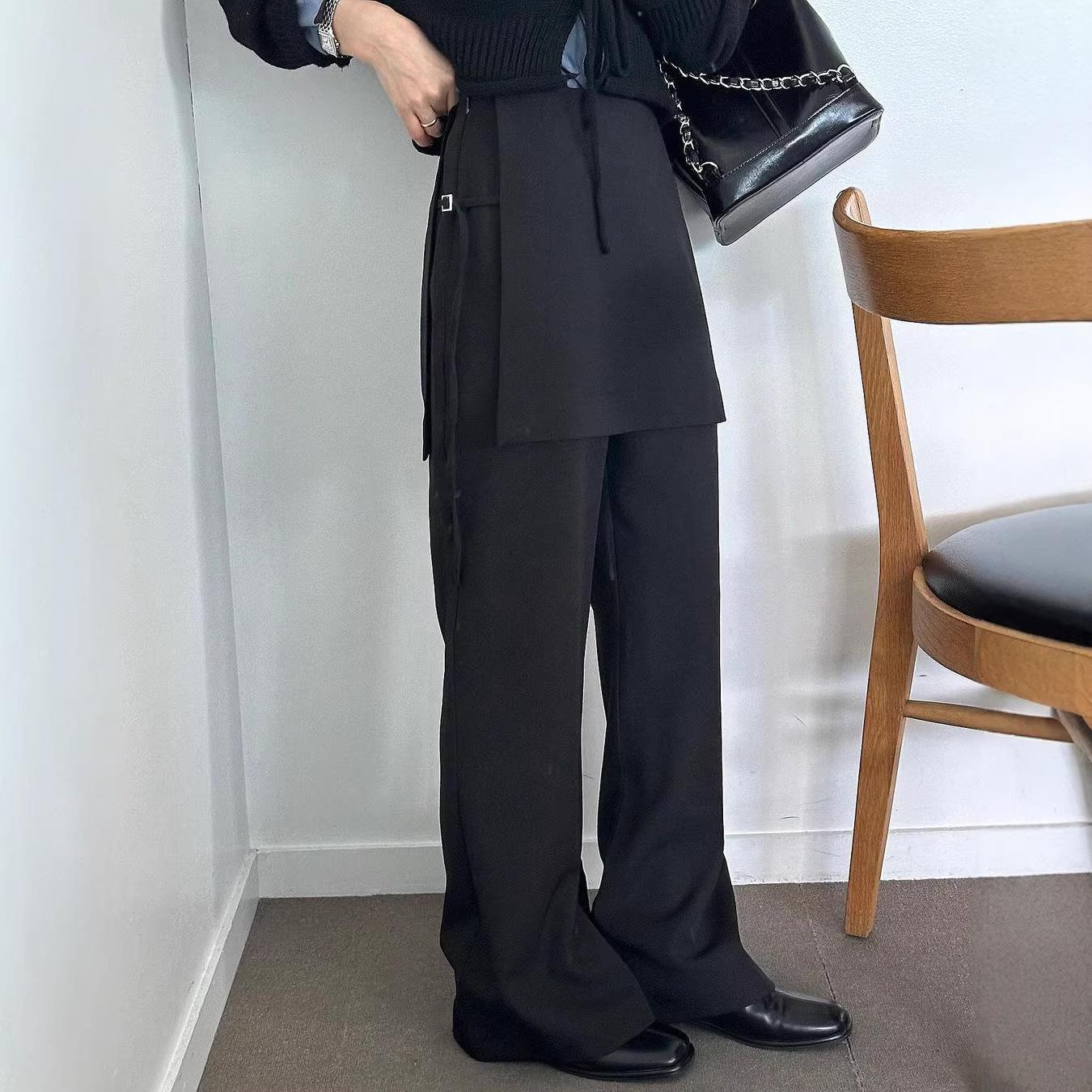 2026 Spring/Summer Korean French-Style Flared Two-Piece Suit Pants for Women L
2026 Spring/Summer Korean French-Style Flared Two-Piece Suit Pants for Women L