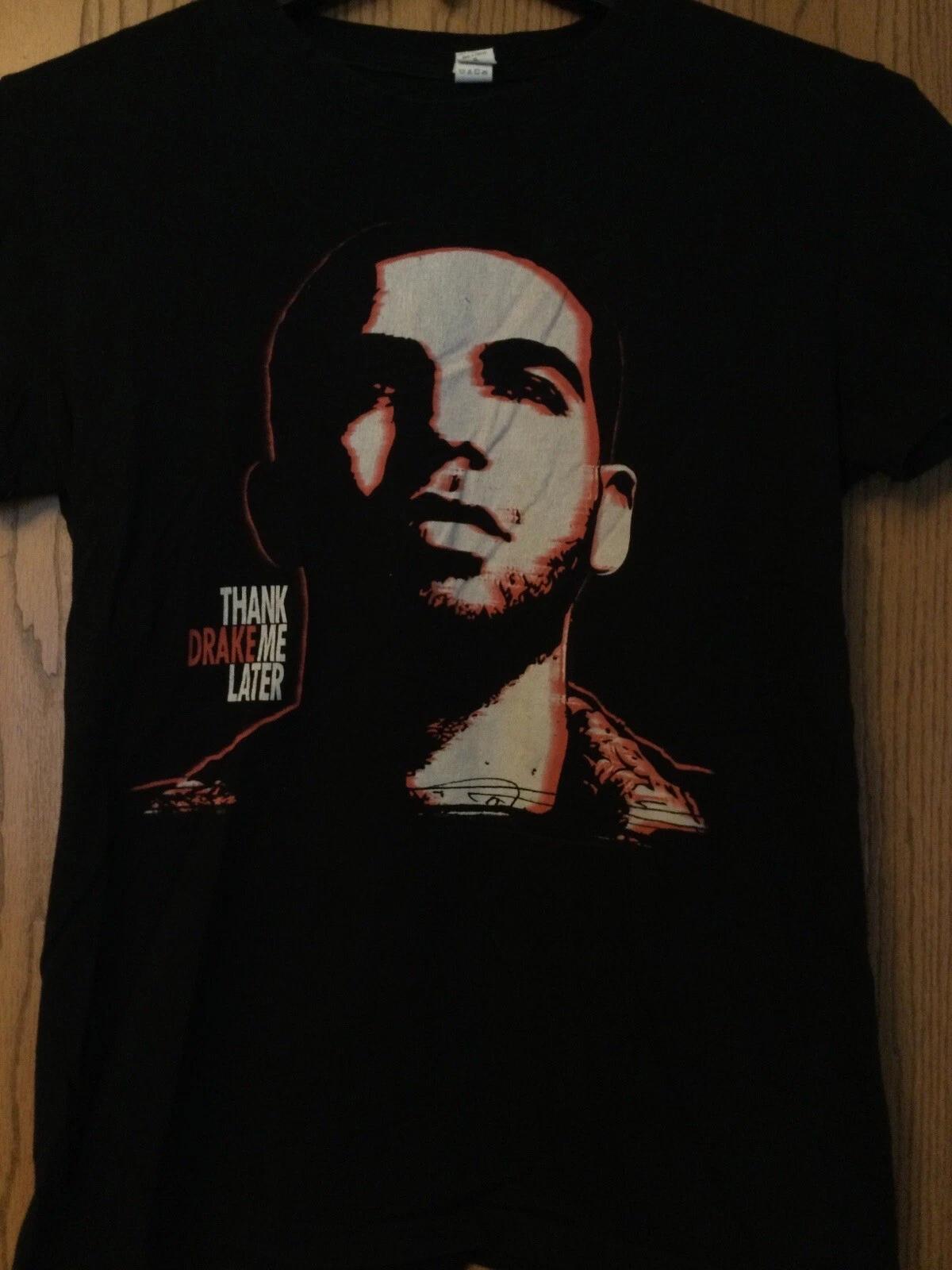 Drake - “Thank Me Later” - Black Shirt - Ladies - XL - Tultex L
Drake - “Thank Me Later” - Black Shirt - Ladies - XL - Tultex L