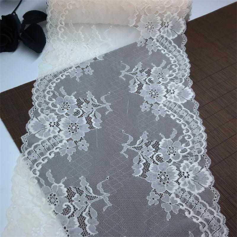23.5cm wide Elastic Lace, Stretchy Spandex Mesh Lace Fabric for Lingerie, Bra, Underwear, Garment, Sewing & Crafting 1 meter x 23.5 cm світло-бежевого кольору
23.5cm wide Elastic Lace, Stretchy Spandex Mesh Lace Fabric for Lingerie, Bra, Underwear, Garment, Sewing & Crafting 1 meter x 23.5 cm світло-бежевого кольору
