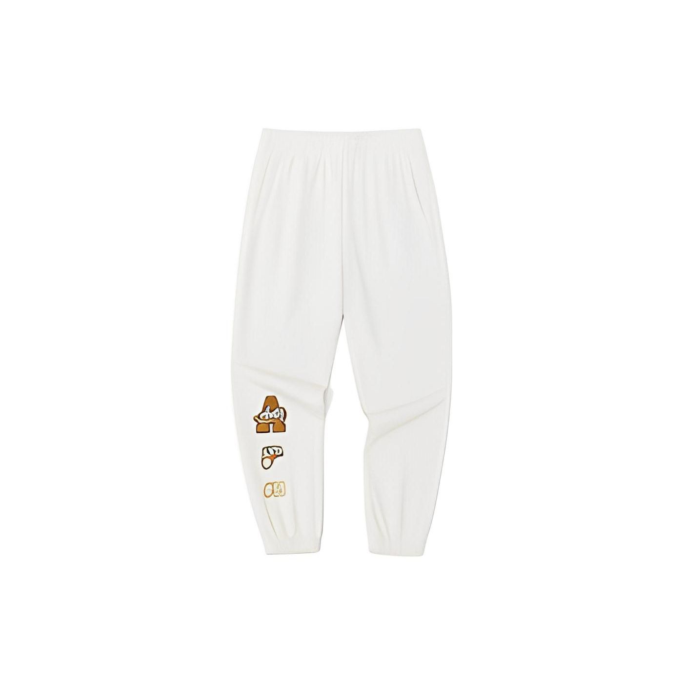 Anta FW22 Solid Color Label Print Logo Fleece Warm Cuffed Sports Pants Women bottoms Light-Cloud-White 162248314-4 XXL
Anta FW22 Solid Color Label Print Logo Fleece Warm Cuffed Sports Pants Women bottoms Light-Cloud-White 162248314-4 XXL