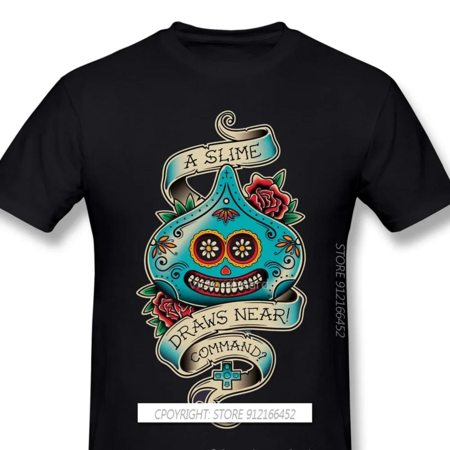 Dragon Quest Funny Anime Manga 2021 Popular New Arrival T-Shirts Slime De Los Muertos Unique Design O-Neck Cotton For Men S чёрный
Dragon Quest Funny Anime Manga 2021 Popular New Arrival T-Shirts Slime De Los Muertos Unique Design O-Neck Cotton For Men S чёрный