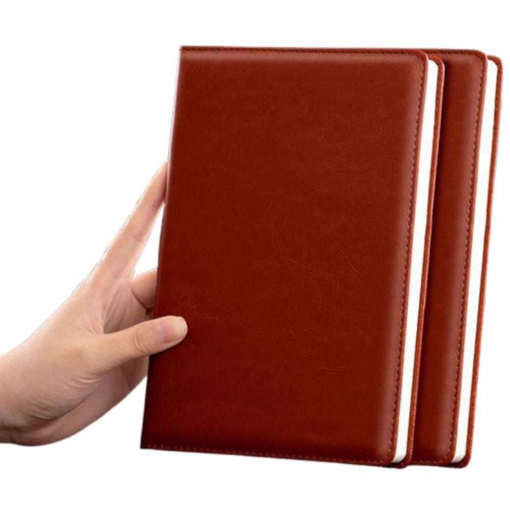 Thickened A5 Office Notebook 240 Pages A5 Square Notebooks Weekly Daily 145x212mm-brown 2pcs
Thickened A5 Office Notebook 240 Pages A5 Square Notebooks Weekly Daily 145x212mm-brown 2pcs