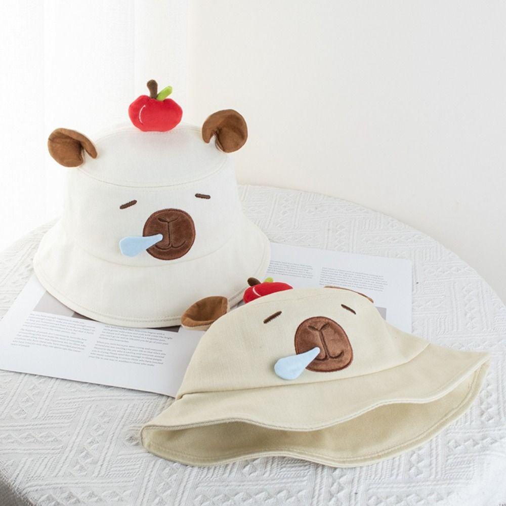 Cartoon Bucket Hat Breathable Basin Hat 2025 Capybara Fisherman Hat Outdoor коричневий
Cartoon Bucket Hat Breathable Basin Hat 2025 Capybara Fisherman Hat Outdoor коричневий