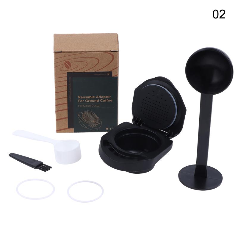 Reusable Capsule Adapter For Dolce Gusto Refillable Coffee Capsule Adapter Coffee Capsules Converter Support Fill Coffee Powder
Reusable Capsule Adapter For Dolce Gusto Refillable Coffee Capsule Adapter Coffee Capsules Converter Support Fill Coffee Powder