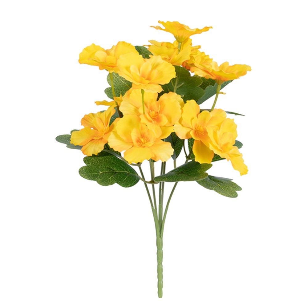 5 Forks Begonia Artificial Flower Multicolor Green Leaves Simulation Flower Bouquet Photo Props Silk Petals Faux Flower жёлтый
5 Forks Begonia Artificial Flower Multicolor Green Leaves Simulation Flower Bouquet Photo Props Silk Petals Faux Flower жёлтый