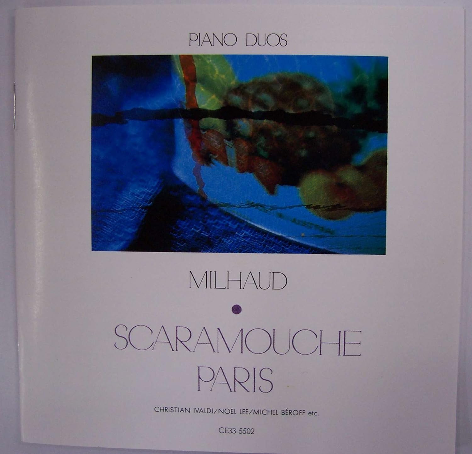 CD VARIOUS MILHAUD IVALDI CHRISTIAN ScaramoucheParisIvaldi Bellov et CE335502 Japan Classical Used
CD VARIOUS MILHAUD IVALDI CHRISTIAN ScaramoucheParisIvaldi Bellov et CE335502 Japan Classical Used
