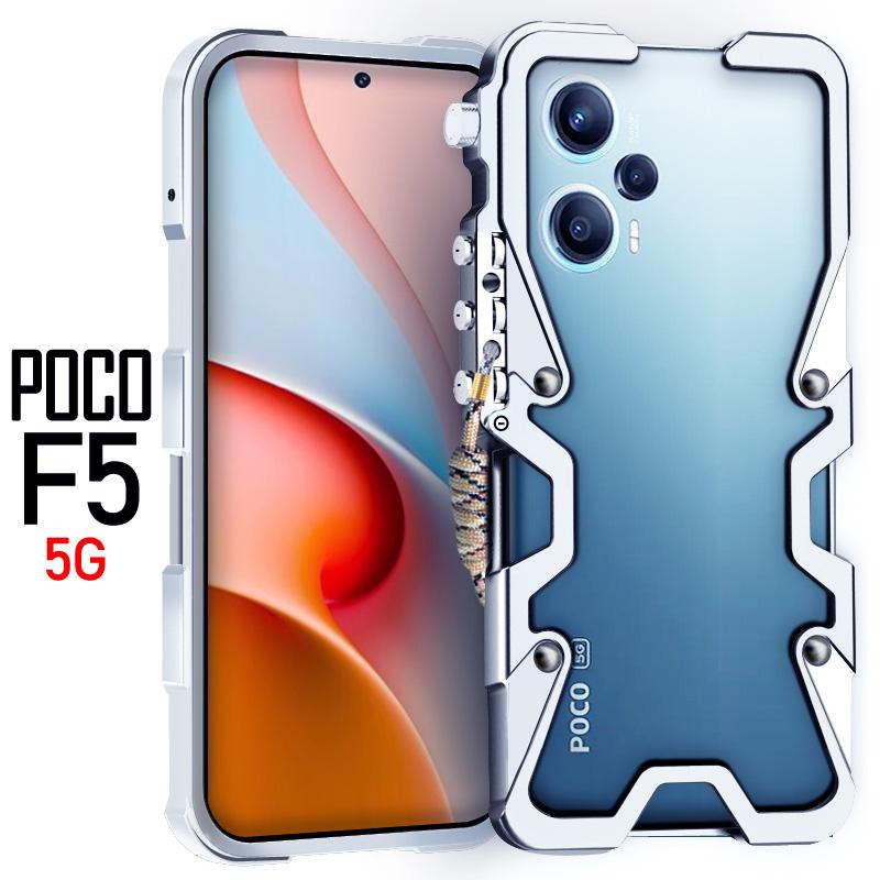 Armor Screw Metal Frame Shockproof Cover For POCO F5 Pro 5G Aluminium Bumper Cases Heavy Duty Fundas POCO F5 5G POCO F5 Pro 5G
Armor Screw Metal Frame Shockproof Cover For POCO F5 Pro 5G Aluminium Bumper Cases Heavy Duty Fundas POCO F5 5G POCO F5 Pro 5G