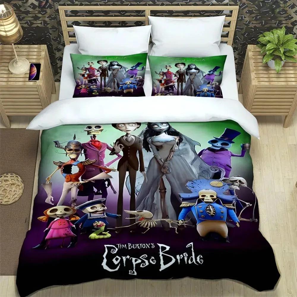 Corpse Bride cartoon Bedding Sets exquisite bed supplies set duvet cover bed comforter set bedding set luxury birthday gift 135x200cm
Corpse Bride cartoon Bedding Sets exquisite bed supplies set duvet cover bed comforter set bedding set luxury birthday gift 135x200cm