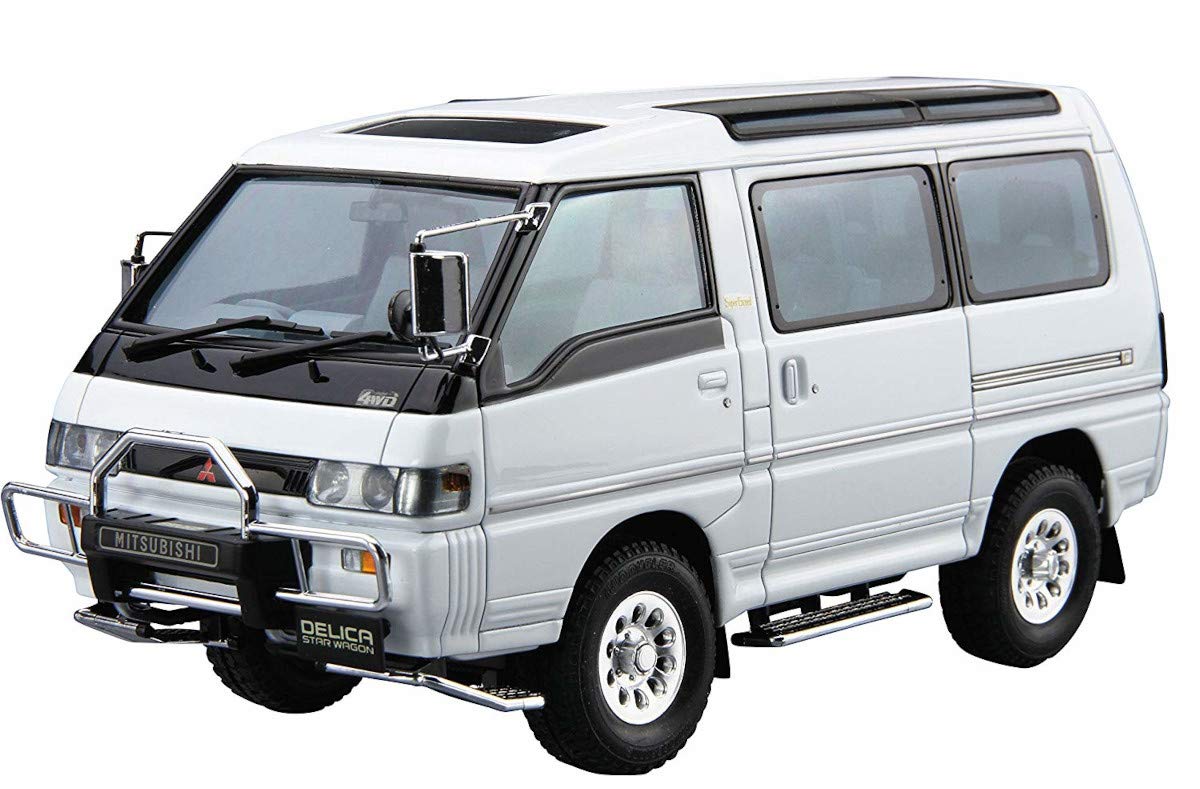 Aoshima Bunka Kyozai The Model Car Series 27 Mitsubishi P35W Delica Star Wagon 1991 Plastic Model Kit Co., Ltd. 1/24 No.
Aoshima Bunka Kyozai The Model Car Series 27 Mitsubishi P35W Delica Star Wagon 1991 Plastic Model Kit Co., Ltd. 1/24 No.