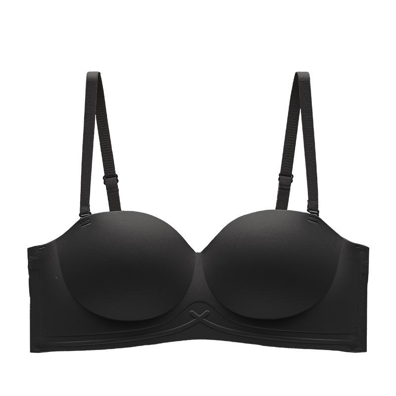 No trace, big invisible non-slip, no shoulder straps, comfortable and sexy back, no steel ring bra. 32 (ab compatible cup) чёрный
No trace, big invisible non-slip, no shoulder straps, comfortable and sexy back, no steel ring bra. 32 (ab compatible cup) чёрный
