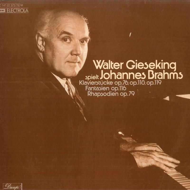 LP Record WALTER GIESIKING - Walter Gieseking Spielt Johannes Br 1C1470157576 DACAPO Germany Classical Used
LP Record WALTER GIESIKING - Walter Gieseking Spielt Johannes Br 1C1470157576 DACAPO Germany Classical Used