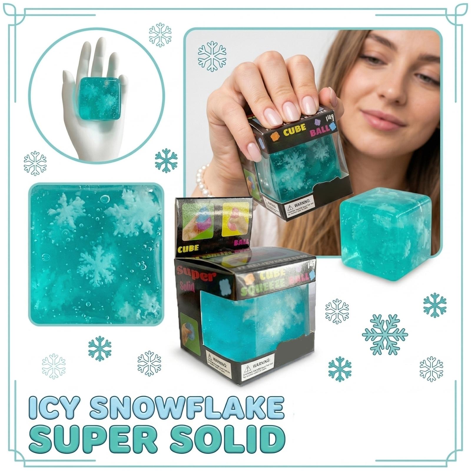 Snowflake Square Malt Candy Toy (with Box) One Size
Snowflake Square Malt Candy Toy (with Box) One Size