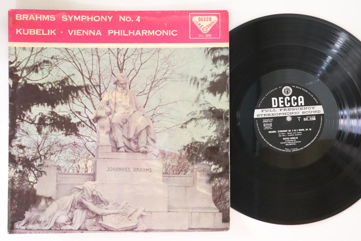 LP Record KUBELIK/VIENNA PHIL - Brahms : Symphonie No.4 SXL2206 DECCA 1960 UK Classical Used
LP Record KUBELIK/VIENNA PHIL - Brahms : Symphonie No.4 SXL2206 DECCA 1960 UK Classical Used