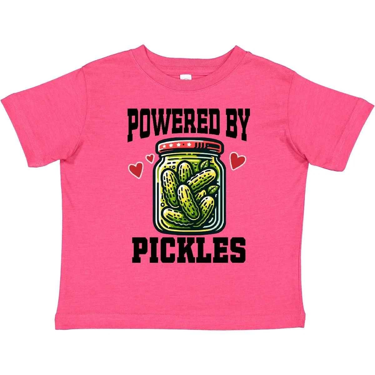 Inktastic Pickle Lover Funny Powered By Pickles Toddler kids boys T-Shirt Condits Humor 150
Inktastic Pickle Lover Funny Powered By Pickles Toddler kids boys T-Shirt Condits Humor 150