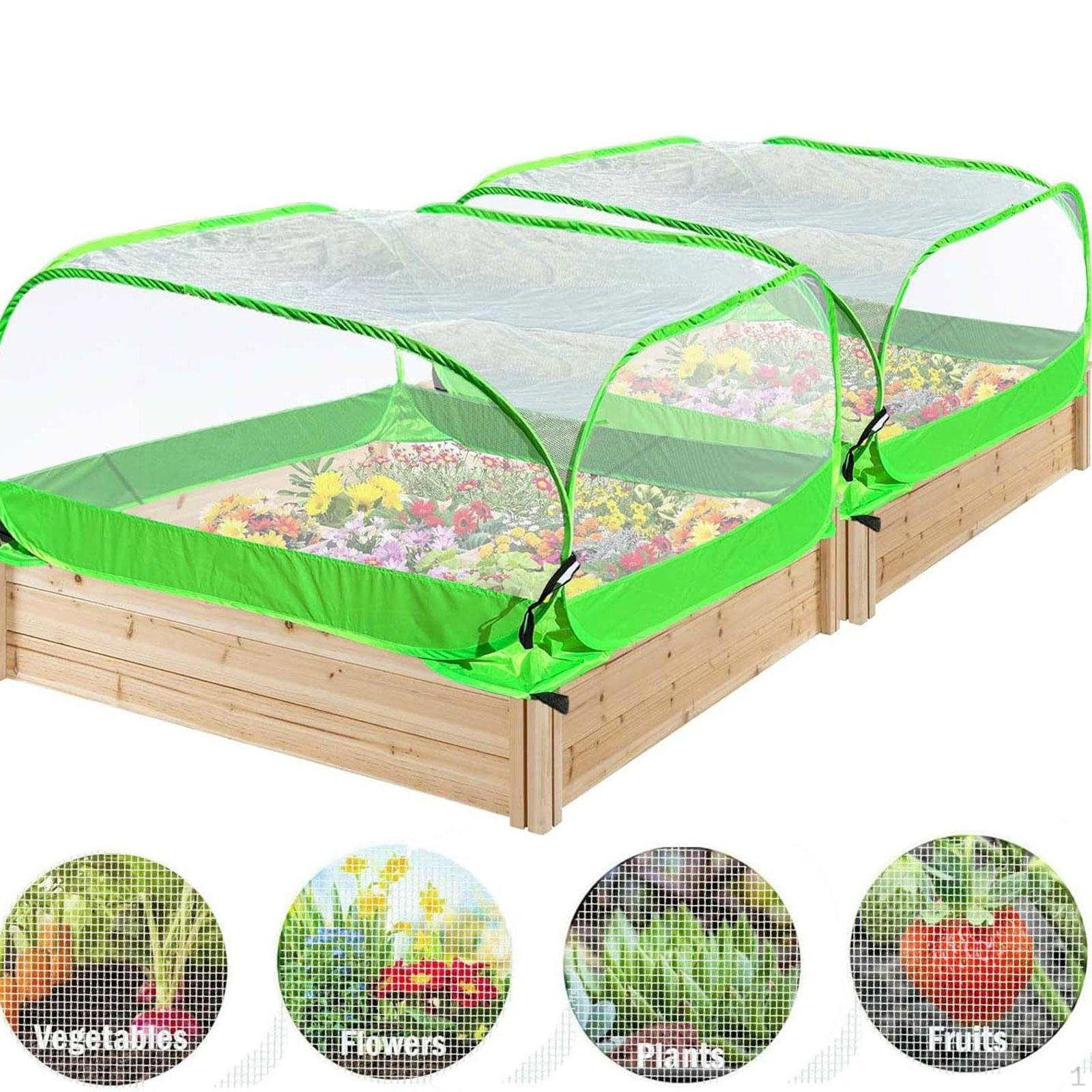 Садовая сетка для защиты растений, сетчатый загон, крышка-защита для приподнятой грядки, для дома
Садовая сетка для защиты растений, сетчатый загон, крышка-защита для приподнятой грядки, для дома