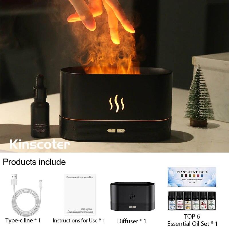 Распылитель аромата пламени, набор органических эфирных масел, увлажнитель воздуха с пламенем, 180 мл, с 9-12 часами ароматерапии Basic 180ml
Распылитель аромата пламени, набор органических эфирных масел, увлажнитель воздуха с пламенем, 180 мл, с 9-12 часами ароматерапии Basic 180ml