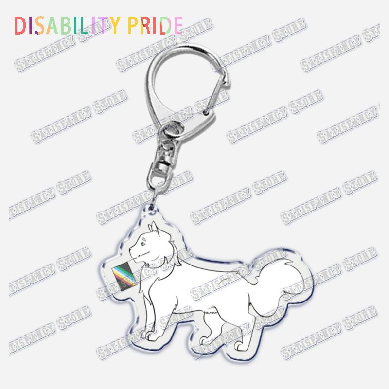 Disability Pride Key Chain Keychains Ring for Accessories Bag Pendant Keyring Jewelry Autism Festival Support
Disability Pride Key Chain Keychains Ring for Accessories Bag Pendant Keyring Jewelry Autism Festival Support