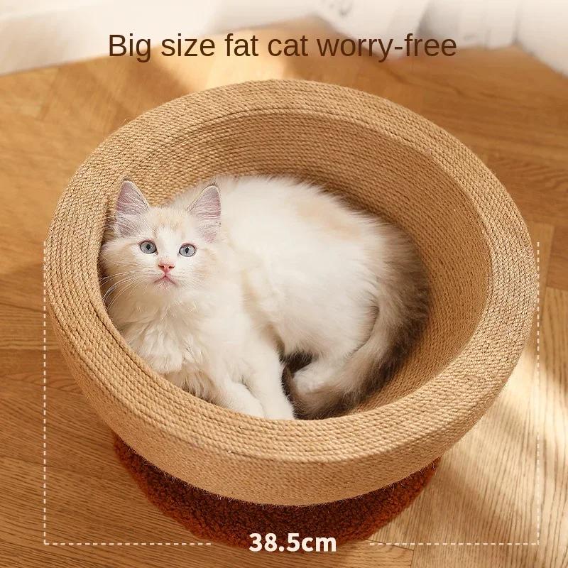 Four Seasons Universal Sisal Cat Scratch Board Nest Integrated Round Cat s Paw Pot Cat Toy Anti-Scratch Sofa Climbing Frame L
Four Seasons Universal Sisal Cat Scratch Board Nest Integrated Round Cat s Paw Pot Cat Toy Anti-Scratch Sofa Climbing Frame L