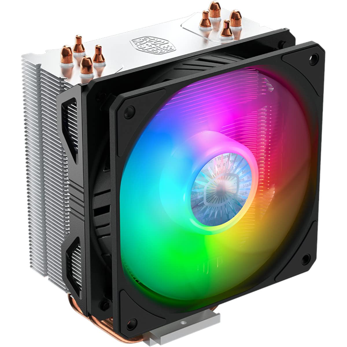 CoolerMaster Hyper 212 ARGB Side Flow Type ARGB Air Cooled CPU Cooler FN1572 RR-2V2L-18PA-R1
CoolerMaster Hyper 212 ARGB Side Flow Type ARGB Air Cooled CPU Cooler FN1572 RR-2V2L-18PA-R1