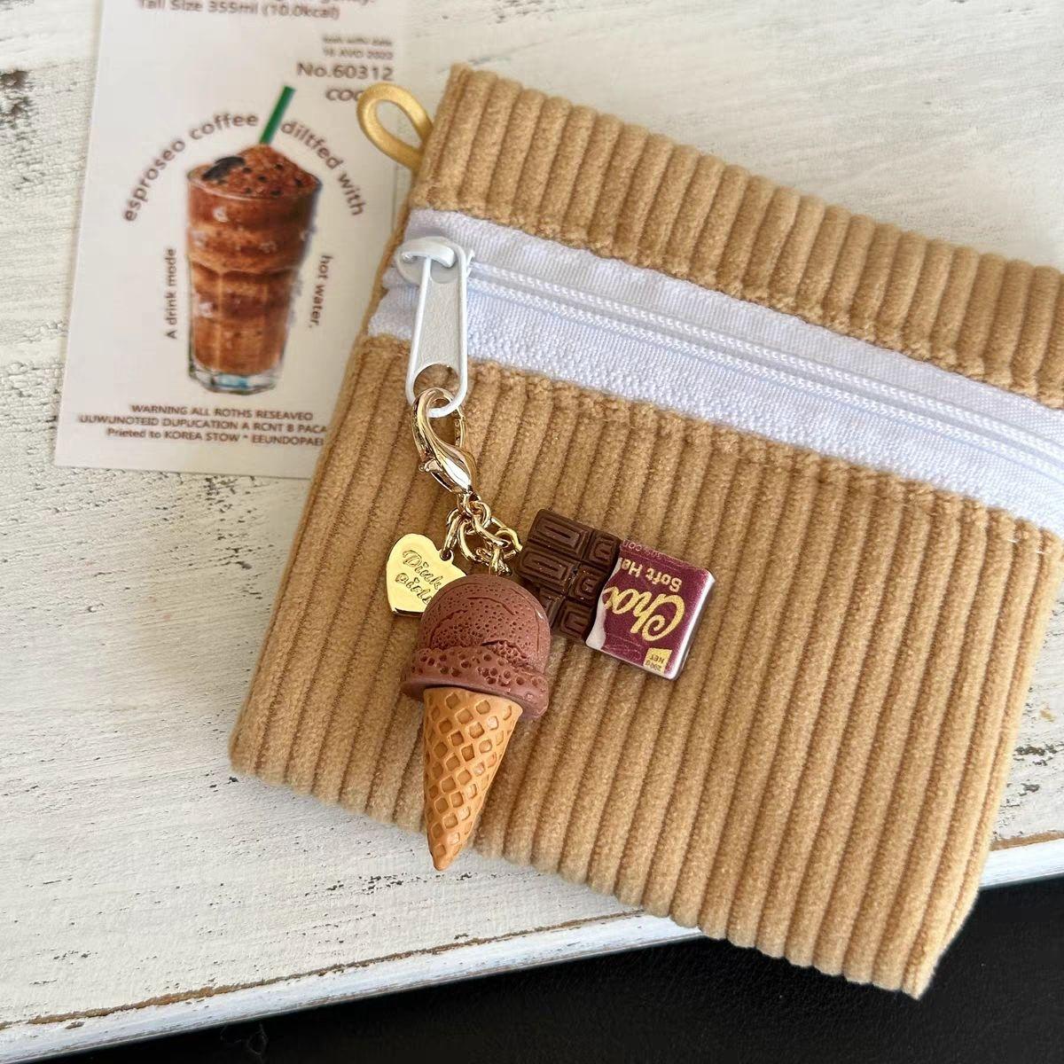 Original Handmade Phone Charm Strap Chocolate Ice Cream Pendant for Airpods Case Cellphone Lanyard Keychain Keycord Other
Original Handmade Phone Charm Strap Chocolate Ice Cream Pendant for Airpods Case Cellphone Lanyard Keychain Keycord Other
