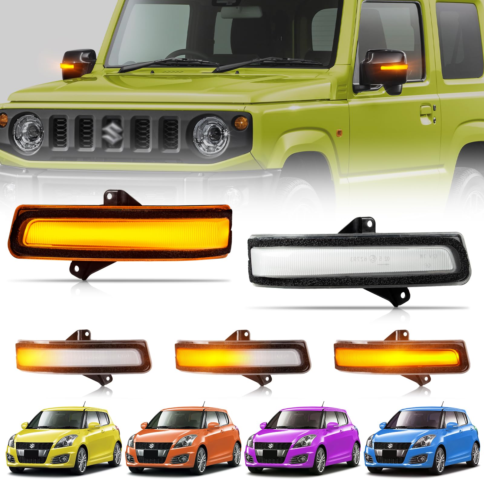 Светодиодный указатель поворота NEIFILES для Jimny JB23 JB43 JB64W JB74W Spacia Custom MK32S MK42S Swift Sport ZC72S ZD72S Wagon R Stingray MH34S MH44S Solio MA15 MR
Светодиодный указатель поворота NEIFILES для Jimny JB23 JB43 JB64W JB74W Spacia Custom MK32S MK42S Swift Sport ZC72S ZD72S Wagon R Stingray MH34S MH44S Solio MA15 MR
