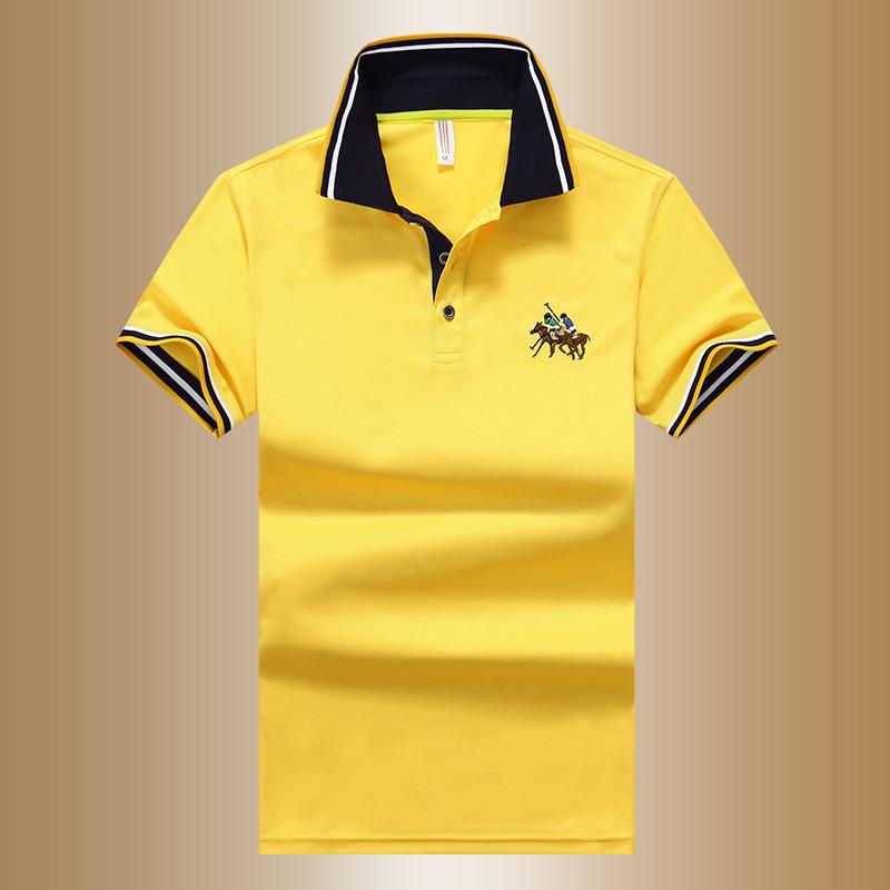 Мужская летняя футболка-поло с коротким рукавом в корейском стиле - Модная футболка однотонной расцветки M
Мужская летняя футболка-поло с коротким рукавом в корейском стиле - Модная футболка однотонной расцветки M