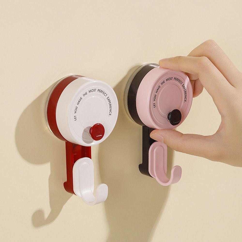 2Pcs Traceless Suction Cup Hooks Plastic Towel Hanger Practical Clothes Hook Kitchen красный/бежевый
2Pcs Traceless Suction Cup Hooks Plastic Towel Hanger Practical Clothes Hook Kitchen красный/бежевый
