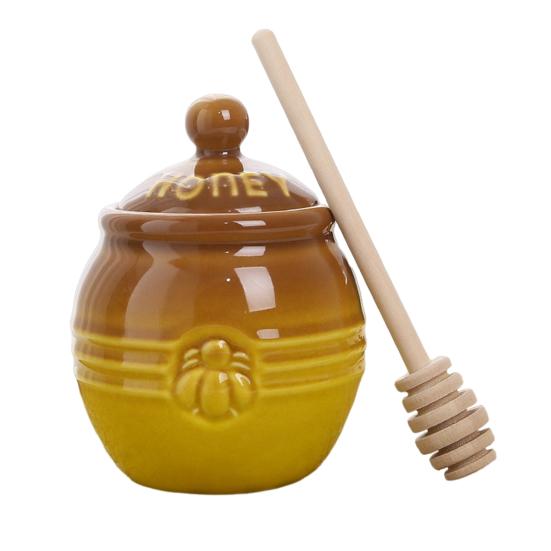 Керамическая банка для меда объемом 350 мл, фермерский горшочек для меда с деревянной палочкой для меда в стиле ретро 350ml жёлтый
Керамическая банка для меда объемом 350 мл, фермерский горшочек для меда с деревянной палочкой для меда в стиле ретро 350ml жёлтый
