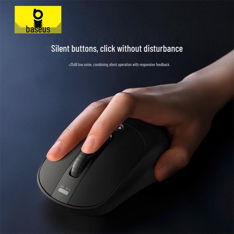 Baseus BS-007Ultra AI Smart Dual-Mode Wireless Mouse
Baseus BS-007Ultra AI Smart Dual-Mode Wireless Mouse