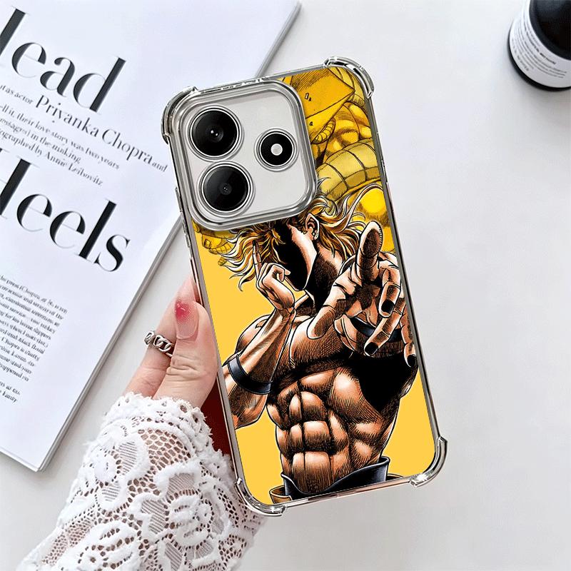 JoJo Adventure Дио Диего Брандо Мягкий чехол для телефона для Xiaomi Redmi Note 14 15 Pro Plus 13 12 11S 11T 5G 10 9S 9 Покрытие Защита от падения Redmi Note 15 5G
JoJo Adventure Дио Диего Брандо Мягкий чехол для телефона для Xiaomi Redmi Note 14 15 Pro Plus 13 12 11S 11T 5G 10 9S 9 Покрытие Защита от падения Redmi Note 15 5G