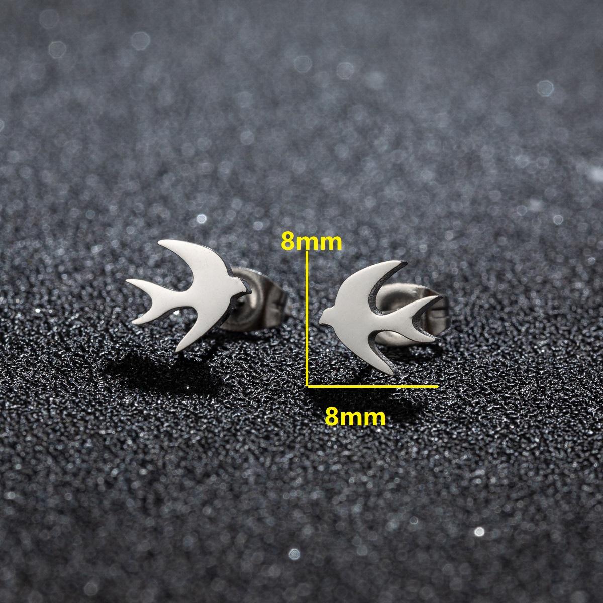 Tragus Piercing Stainless Steel Seahorse Studs Earrings For Girls Cute Small Animal Female Ehnic Earrings New Trend 2024 gold color
Tragus Piercing Stainless Steel Seahorse Studs Earrings For Girls Cute Small Animal Female Ehnic Earrings New Trend 2024 gold color