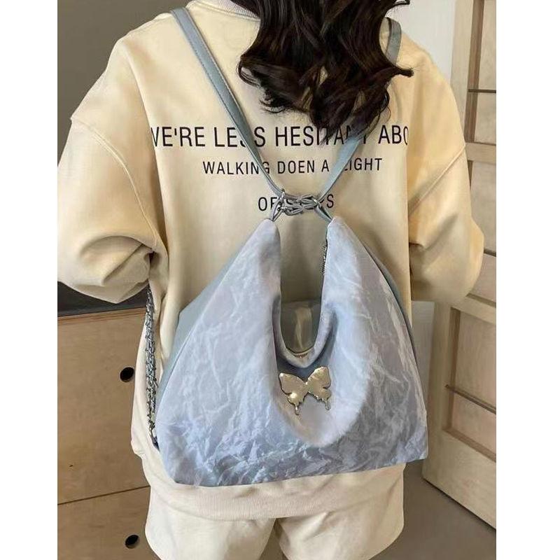 Summer one-shoulder bow forest style large-capacity backpack fashion one-shoulder multi-purpose commuting синій
Summer one-shoulder bow forest style large-capacity backpack fashion one-shoulder multi-purpose commuting синій