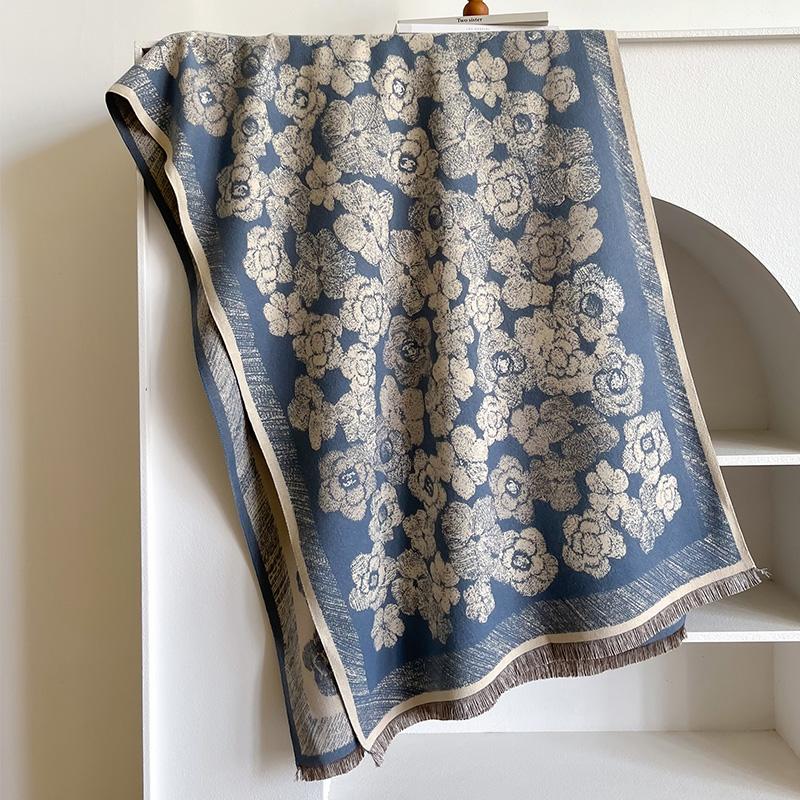 Luxury Brand Two-Sided Jacquard Scarf pashmina Cashmere Soft Warm Fringe Pashmina Shawl Winter Coldproof Windproof Blanket Scarf небо синє кольору
Luxury Brand Two-Sided Jacquard Scarf pashmina Cashmere Soft Warm Fringe Pashmina Shawl Winter Coldproof Windproof Blanket Scarf небо синє кольору