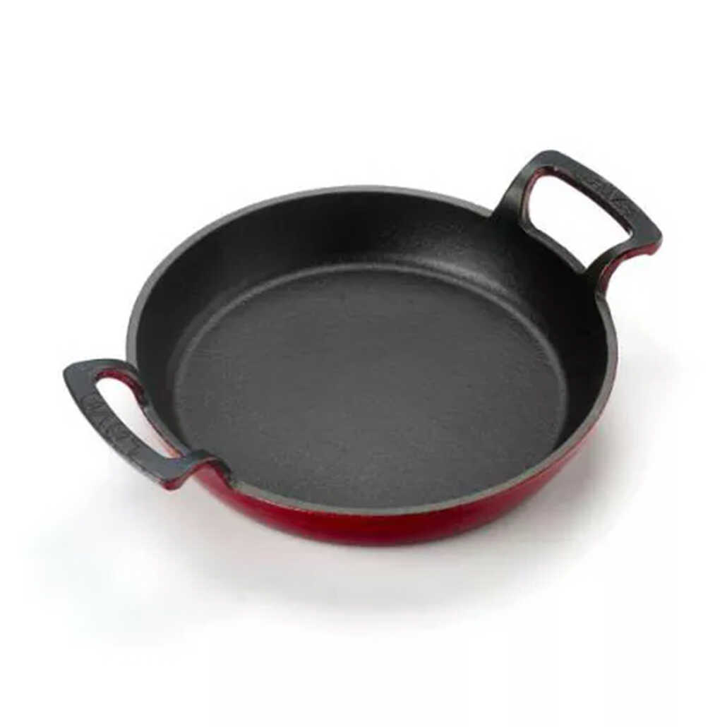 Лава 16 см круглая чугунная сковорода с ручкой 
Лава 16 см круглая чугунная сковорода с ручкой